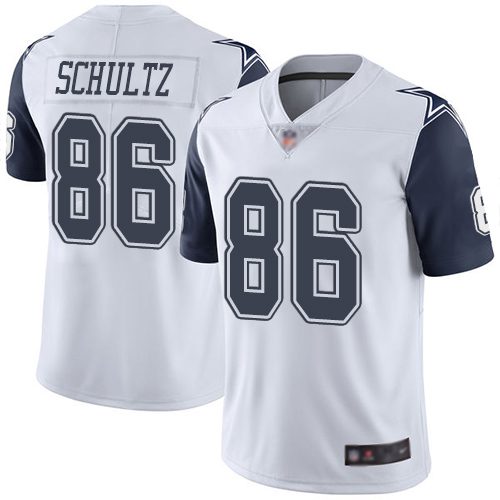 Men Dallas Cowboys Limited White Dalton Schultz #86 Rush Vapor Untouchable NFL Jersey->dallas cowboys->NFL Jersey